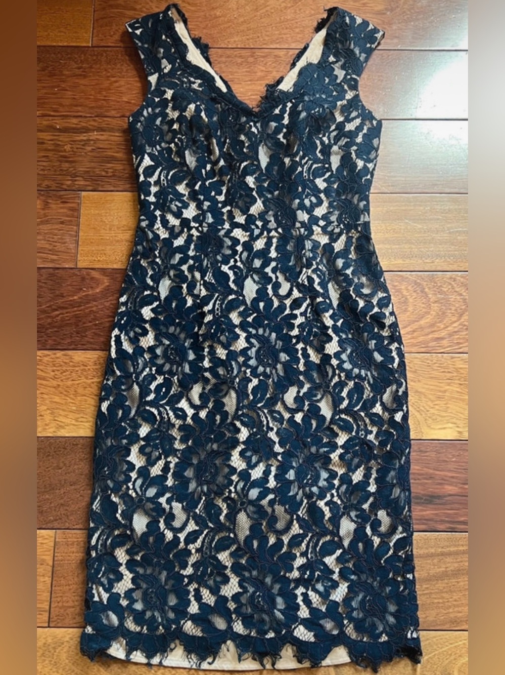 Eliza J Lace Cocktail Dress